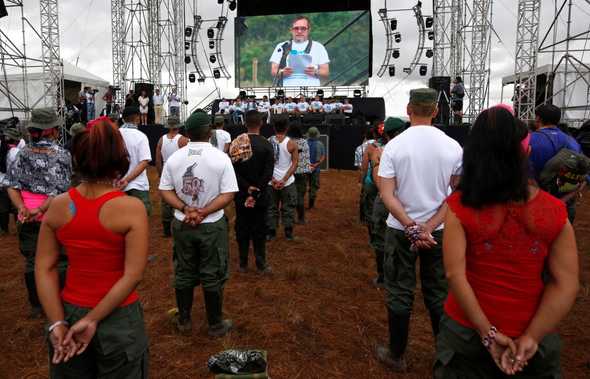 Apertura de la X Conferencia de las FARC (Reuters)