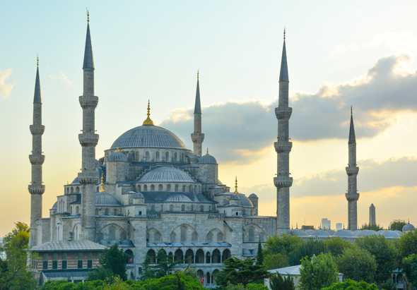 A Mesquita Azul, Istambul, Turquia