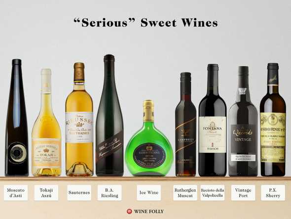 The best sweet wines for people who are serious about sweet wine